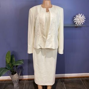 Kasper Womens 3 Piece Skirt Suit